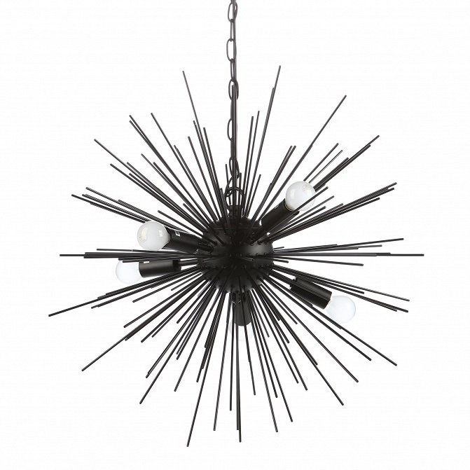 Люстра Sputnik Echinus Pendant 60 Черный Люстра Sputnik Echinus Pendant 60 Черный в Брянске | Loft Concept