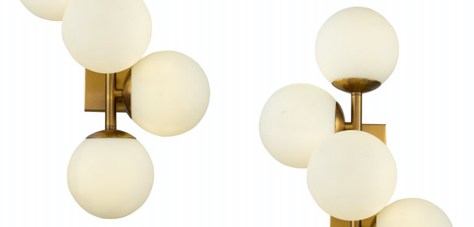 Бра White Balls Sconces Бра White Balls Sconces - Loft-Concept в Брянске
