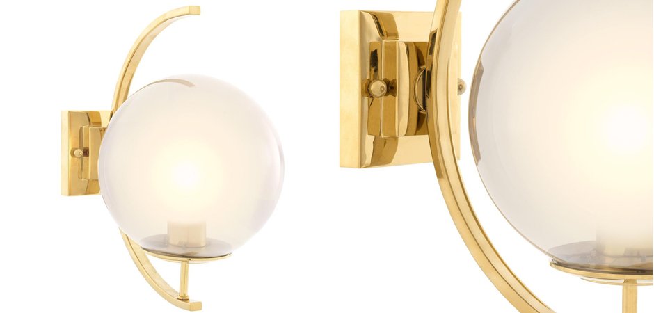 Бра Eichholtz Wall Lamp Cascade Gold Бра Eichholtz Wall Lamp Cascade Gold - Loft-Concept в Брянске