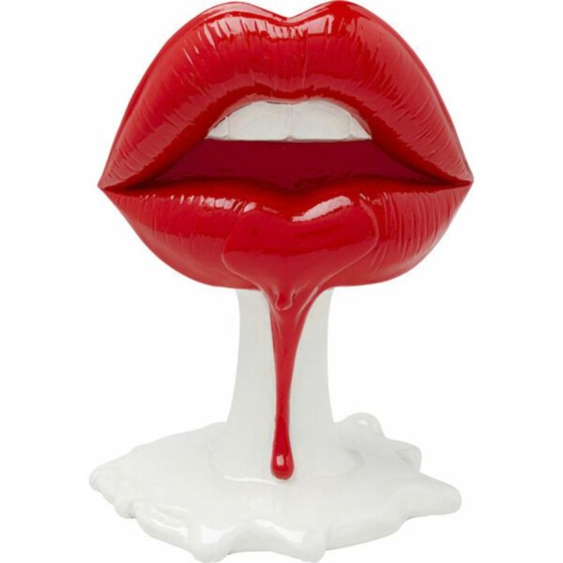 Статуэтка красная Sweet lips Белый Красный Статуэтка красная Sweet lips Белый Красный в Брянске | Loft Concept
