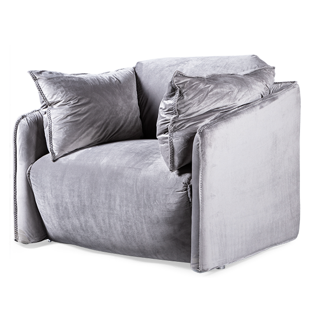Кресло Defo siver Серебряный Кресло Defo siver Серебряный в Брянске | Loft Concept