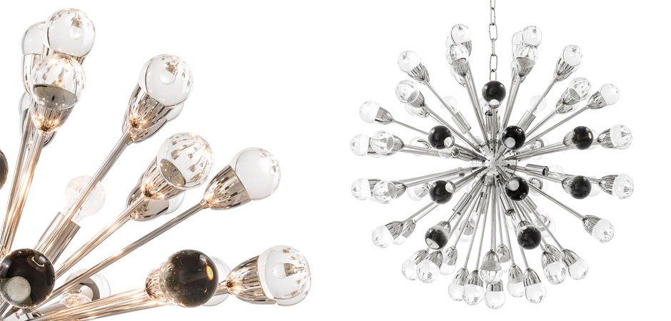 Люстра Chandelier Antares L Nickel Люстра Chandelier Antares L Nickel - Loft-Concept в Брянске