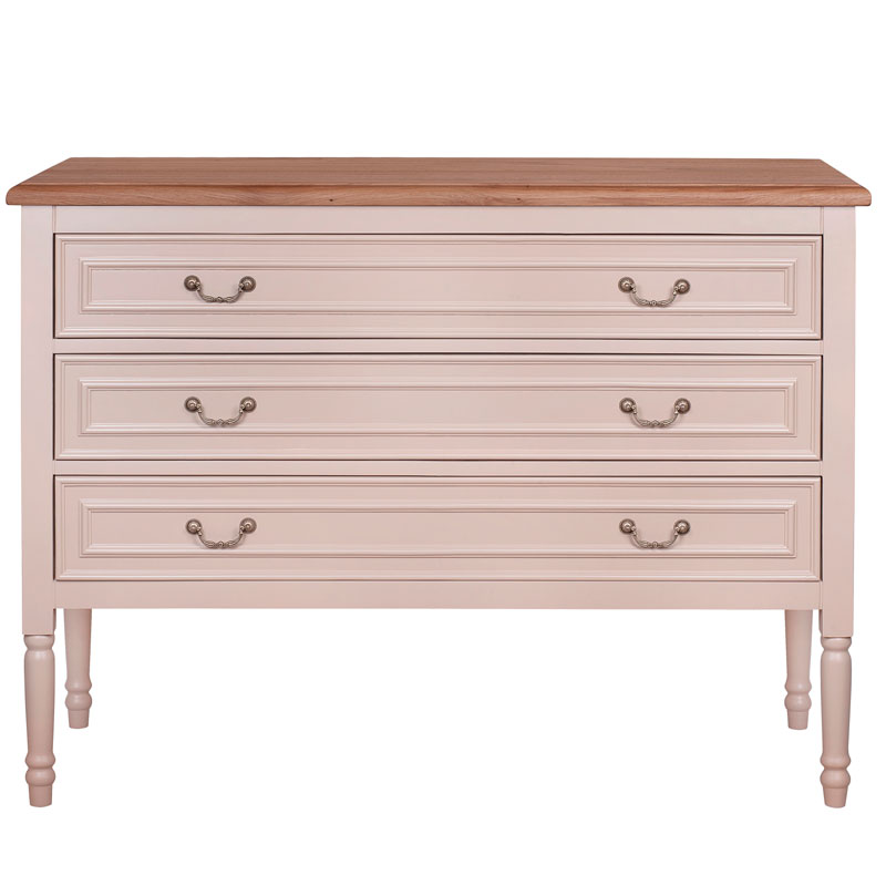 Бежевый комод из дуба Amelia beige Бежевый Бежевый комод из дуба Amelia beige Бежевый в Брянске | Loft Concept