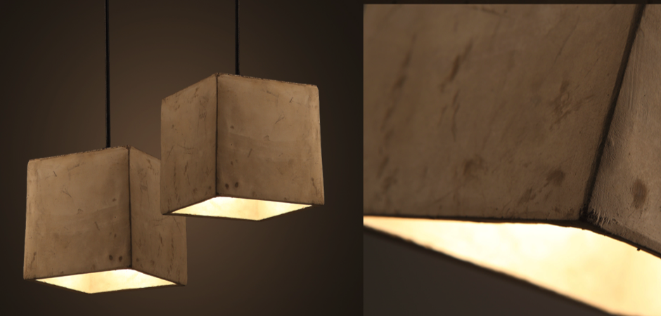 Подвесной светильник Art Concrete Cub Подвесной светильник Art Concrete Cub - Loft-Concept в Брянске