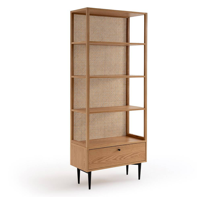 Стеллаж Agnar Wicker Rack Светлый дуб Стеллаж Agnar Wicker Rack Светлый дуб в Брянске | Loft Concept