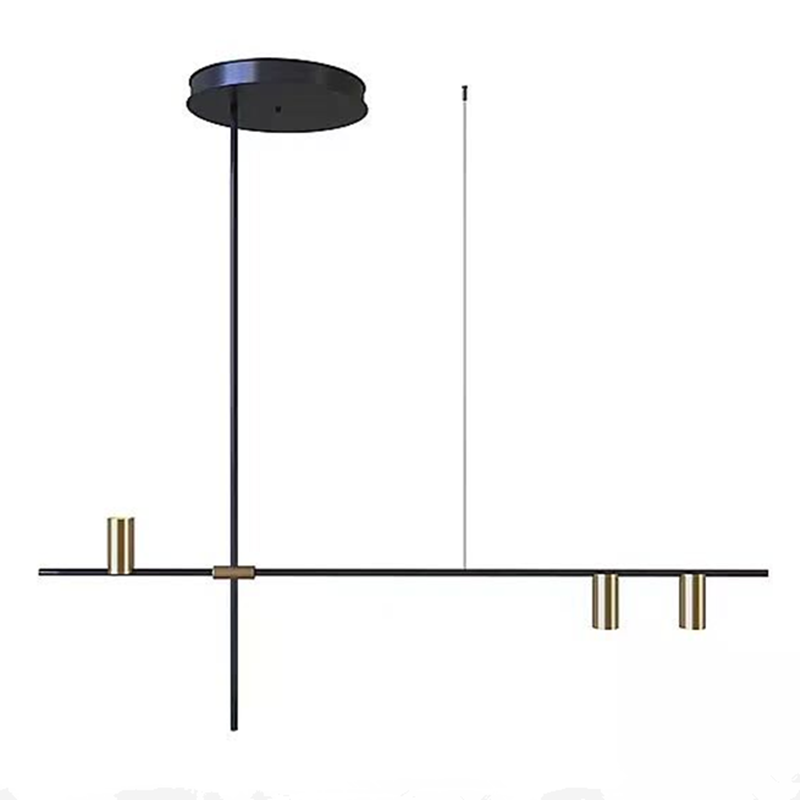Подвесной светильник TRIBES LINEAR PENDANT Золотой Черный Подвесной светильник TRIBES LINEAR PENDANT Золотой Черный в Брянске | Loft Concept