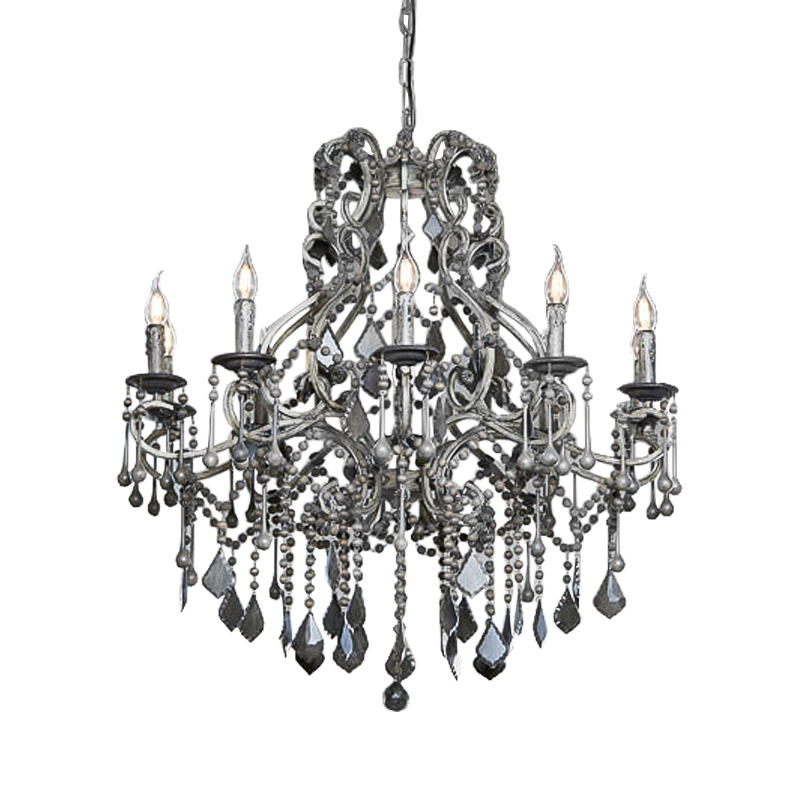 Люстра Breuillet Chandeliers Черный Бежево-серый Люстра Breuillet Chandeliers Черный Бежево-серый в Брянске | Loft Concept