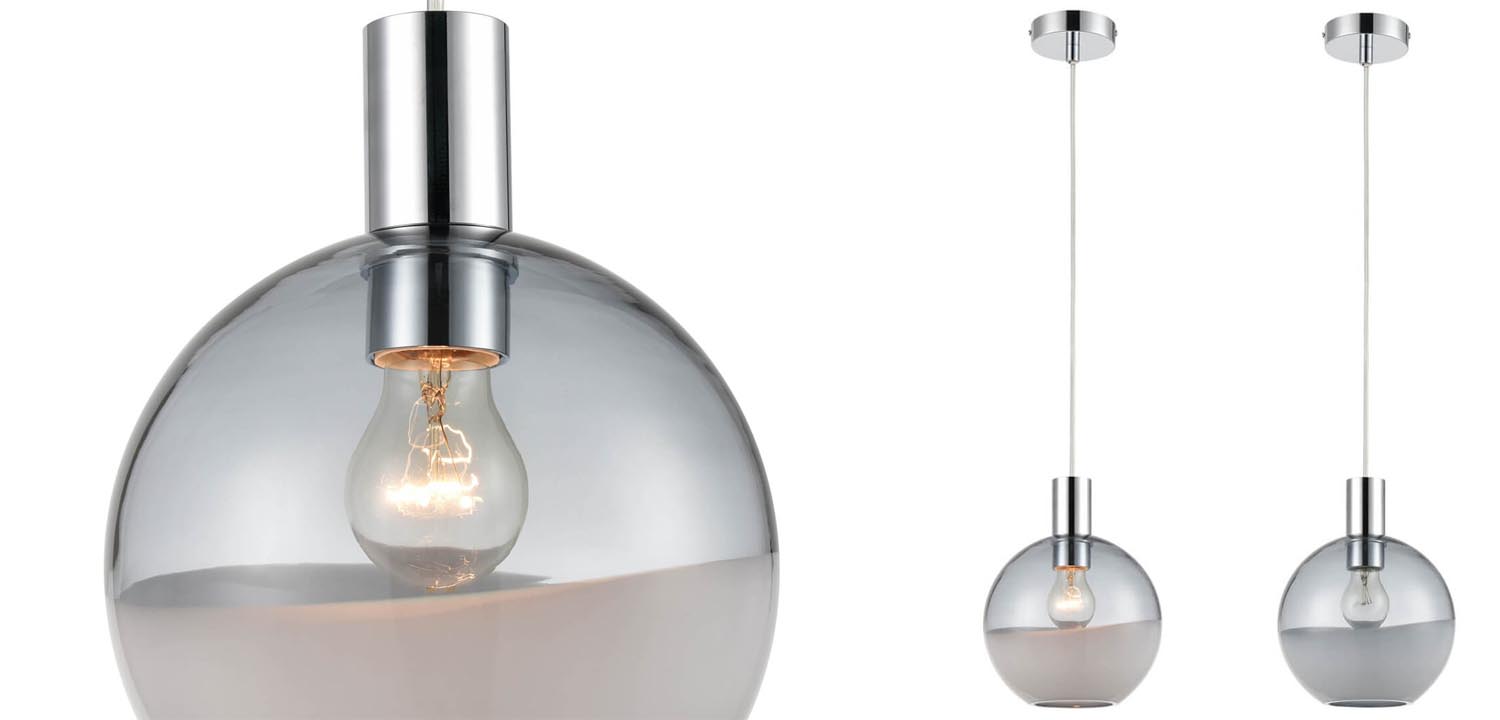 Подвесной светильник Rachel smoky - фото