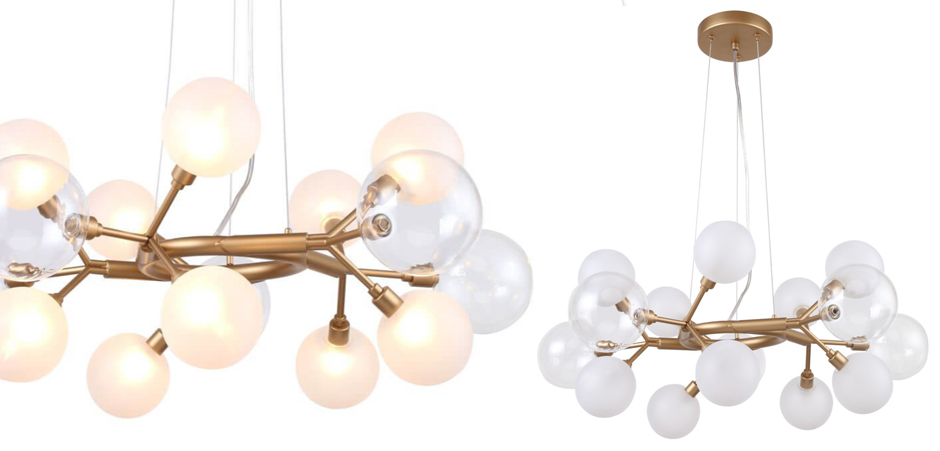 Люстра Berries Chandelier White 68 Люстра Berries Chandelier White 68 - Loft-Concept в Брянске