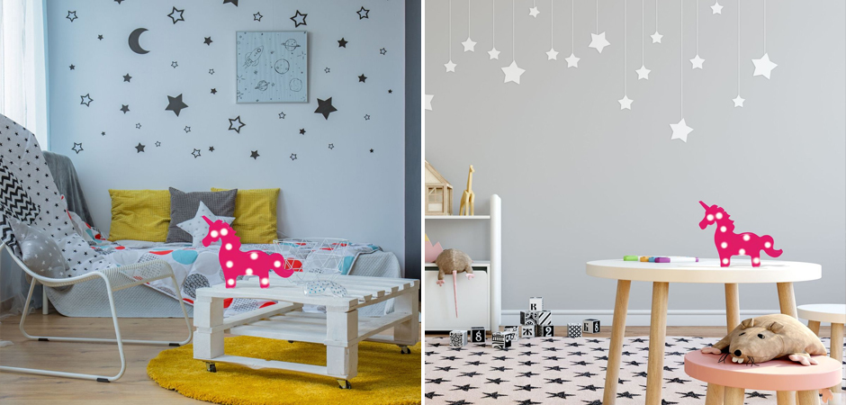 Детский ночник Розовый единорог Детский ночник Розовый единорог - Loft-Concept в Брянске