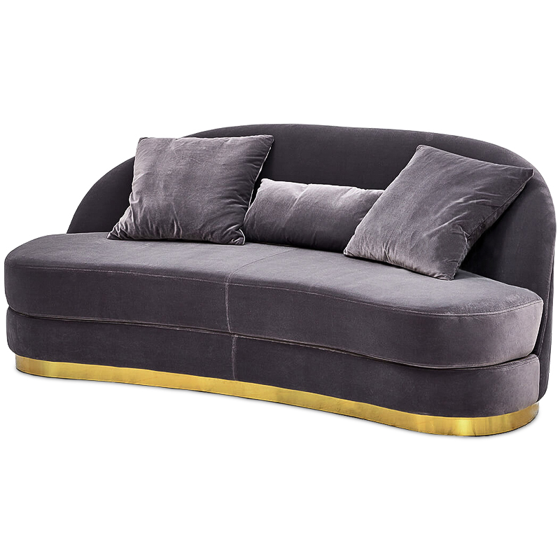 Диван Zalika Sofa Violet Dusk ( фиолетовый сумрак ) Глянцевое золото Диван Zalika Sofa Violet Dusk ( фиолетовый сумрак ) Глянцевое золото в Брянске | Loft Concept