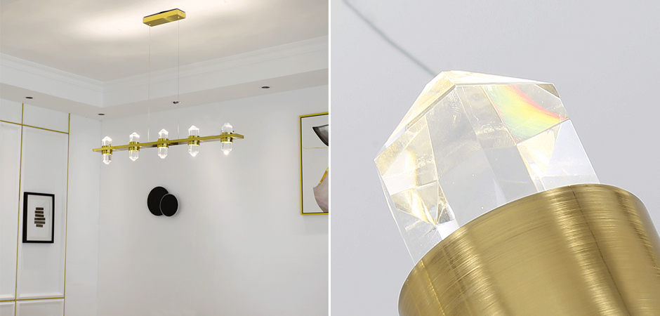 Люстра large Crystals Line Brass Люстра large Crystals Line Brass - Loft-Concept в Брянске