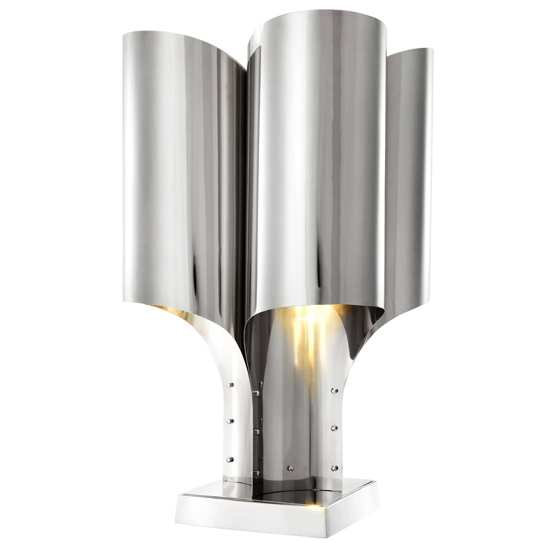Настольная лампа Eichholtz Table Lamp Spiaggia Никель Настольная лампа Eichholtz Table Lamp Spiaggia Никель в Брянске | Loft Concept