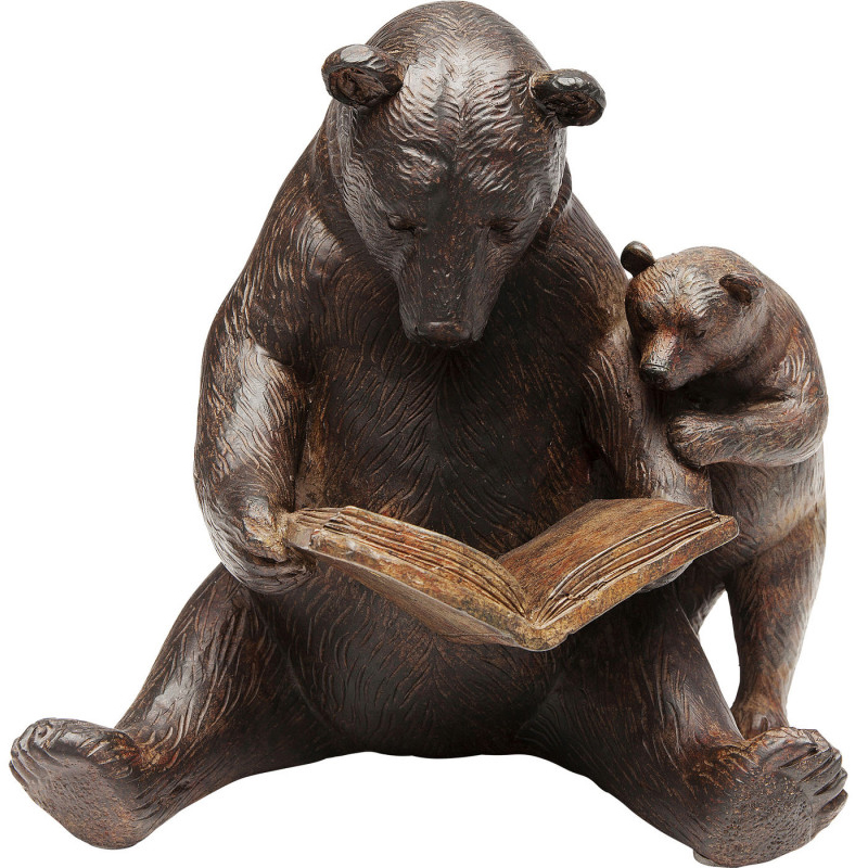 Статуэтка Reading Bears Коричневый Статуэтка Reading Bears Коричневый в Брянске | Loft Concept