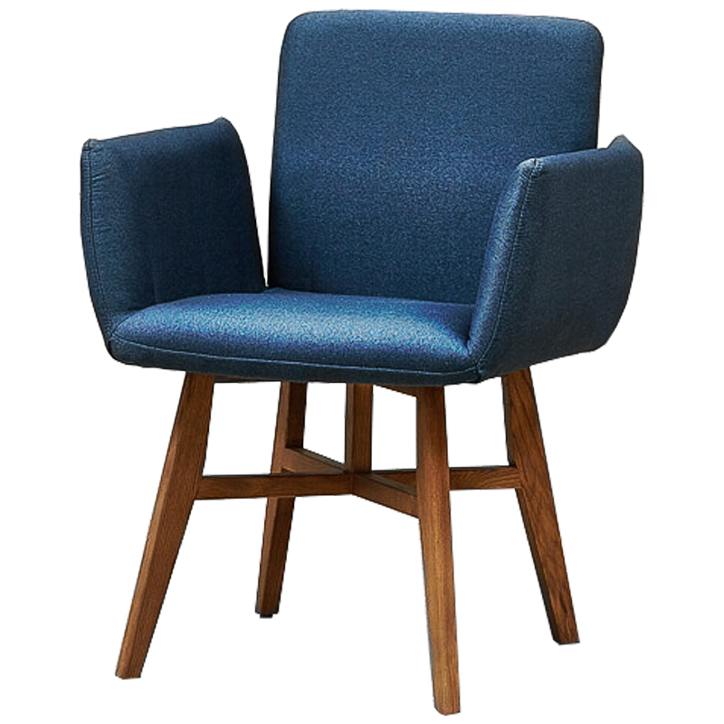 Стул Sionn Stool Синий Коричневый Стул Sionn Stool Синий Коричневый в Брянске | Loft Concept