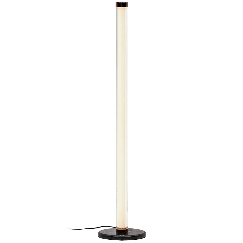 Дизайнерский торшер CANVAS GLASS TUBE FLOOR LAMP Медь Кремовый Черный Прозрачное Стекло Дизайнерский торшер CANVAS GLASS TUBE FLOOR LAMP Медь Кремовый Черный Прозрачное Стекло в Брянске | Loft Concept
