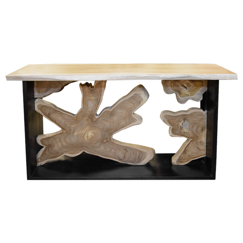 Консоль Erkan Console Древесина Черный Консоль Erkan Console Древесина Черный в Брянске | Loft Concept