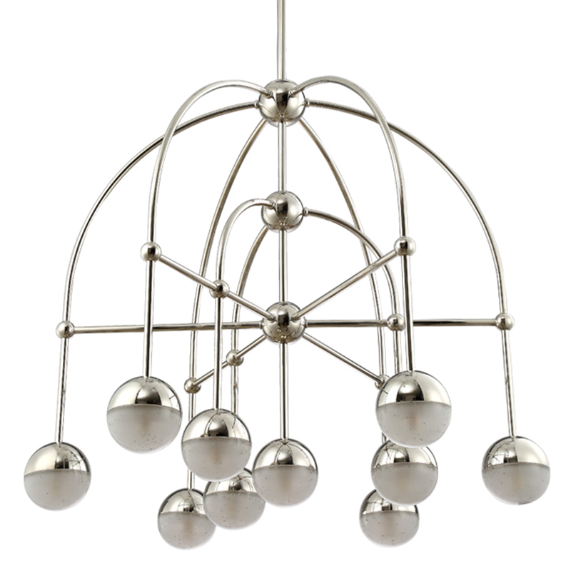 Люстра Heidy Chrome Chandelier 10 Хром Люстра Heidy Chrome Chandelier 10 Хром в Брянске | Loft Concept