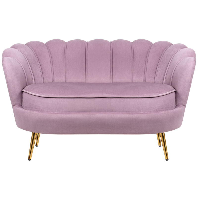 Диван розовый seashell pink Белый Диван розовый seashell pink Белый в Брянске | Loft Concept