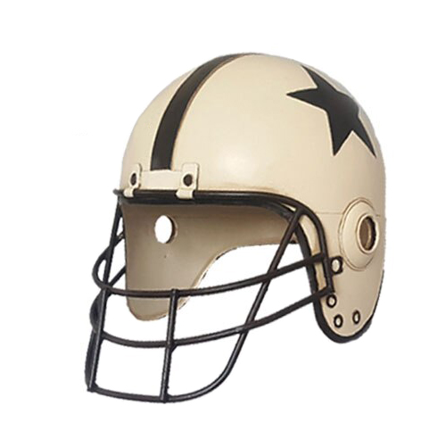 Аксессуар на стену Helmet with Star White Белый Черный в Брянске | Loft Concept 