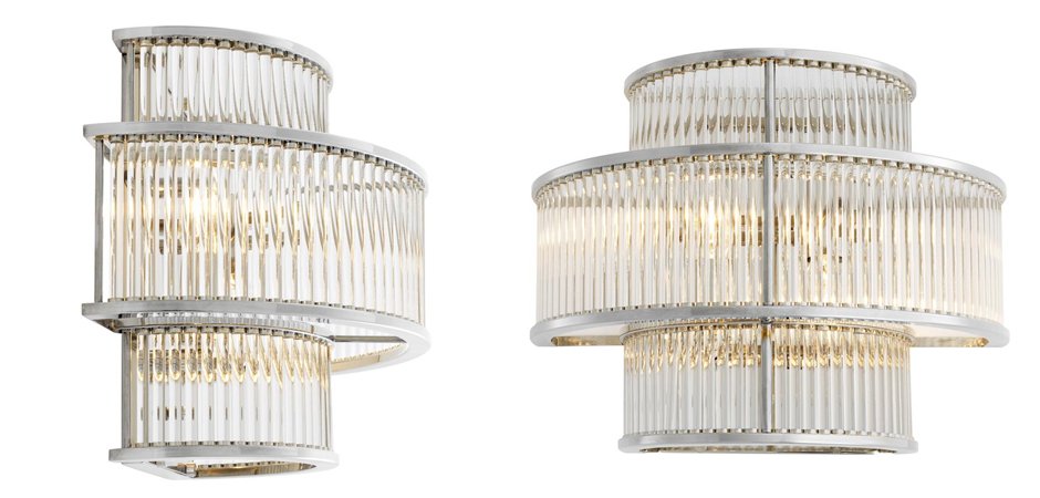 Бра Wall Lamp Mancini Nickel Бра Wall Lamp Mancini Nickel - Loft-Concept в Брянске