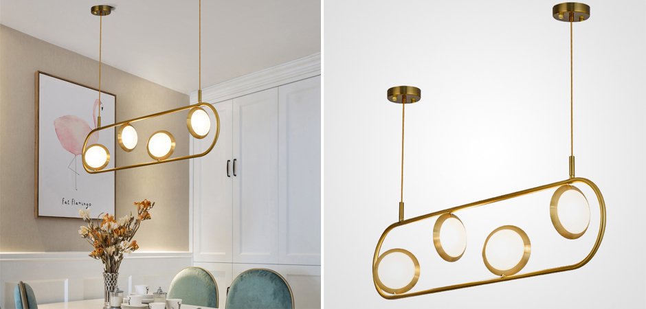 Люстра HOOP LED LONG - Loft-Concept в Брянске