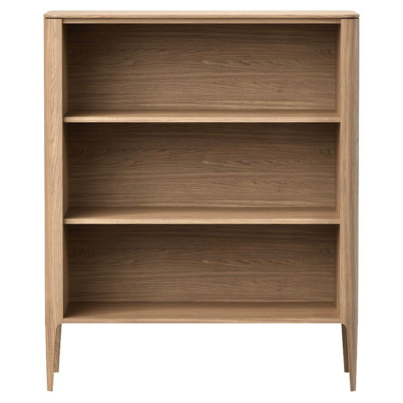 Стеллаж прямой с открытыми полками из массива дуба Type oak  Древесина в Брянске | Loft Concept 