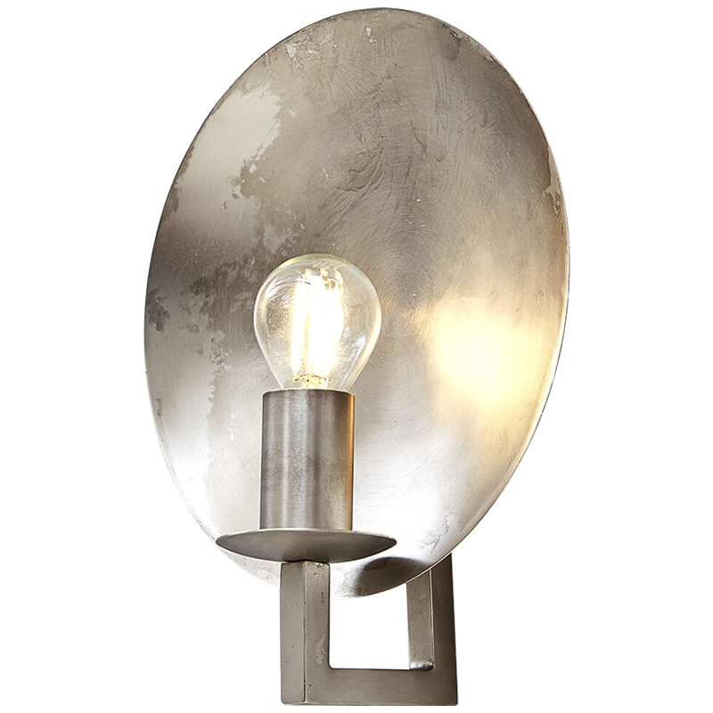Бра Bennu Disk sconce Никель Сатин Бра Bennu Disk sconce Никель Сатин в Брянске | Loft Concept