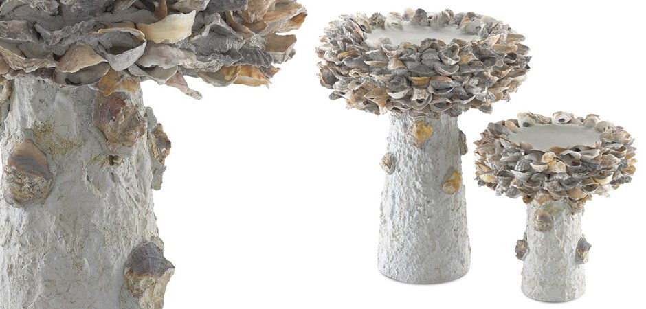 Статуэтка Oyster Shell Small Bird Bath Статуэтка Oyster Shell Small Bird Bath - Loft-Concept в Брянске