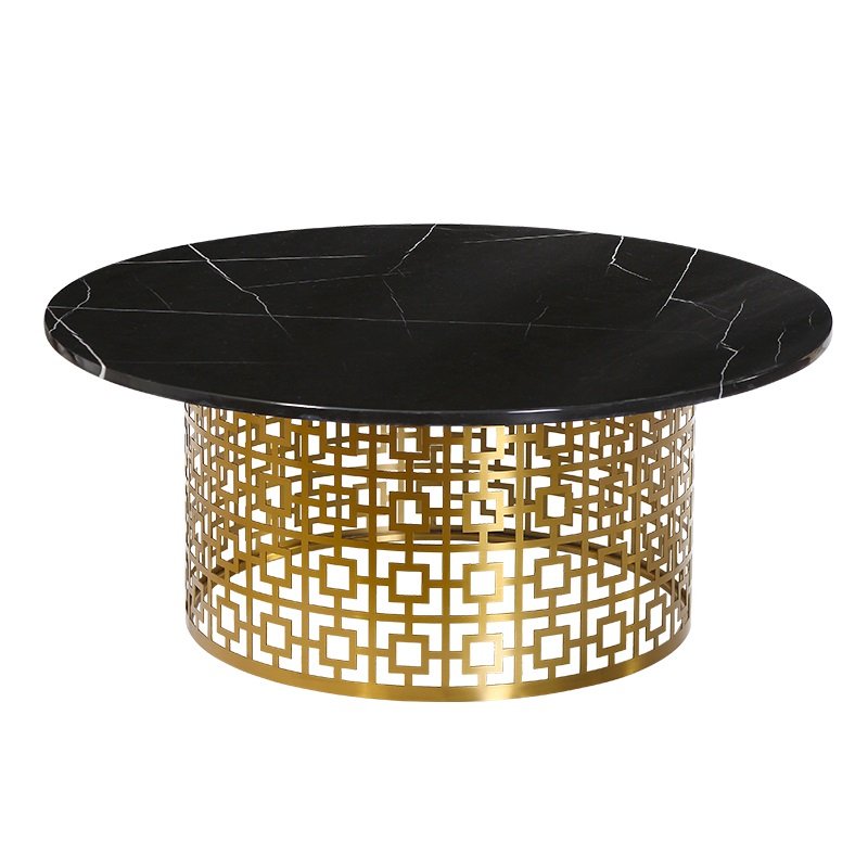 Кофейный стол Artesia Coffee Table Black Глянцевое золото Черный Кофейный стол Artesia Coffee Table Black Глянцевое золото Черный в Брянске | Loft Concept