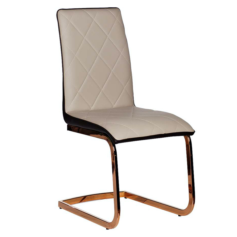 Стул Taylor Stool Розовое золото Бежевый Черный Стул Taylor Stool Розовое золото Бежевый Черный в Брянске | Loft Concept