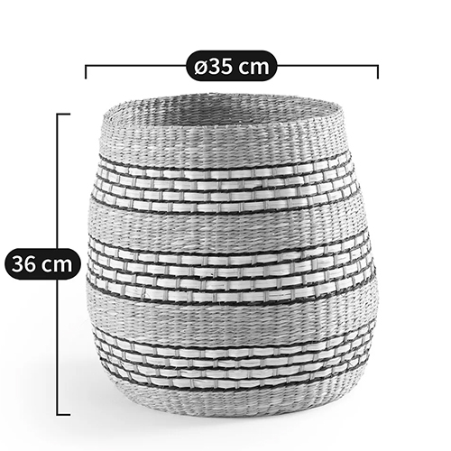 Круглая корзина из плетеного тростника Marjani Wicker Basket Круглая корзина из плетеного тростника Marjani Wicker Basket в Брянске