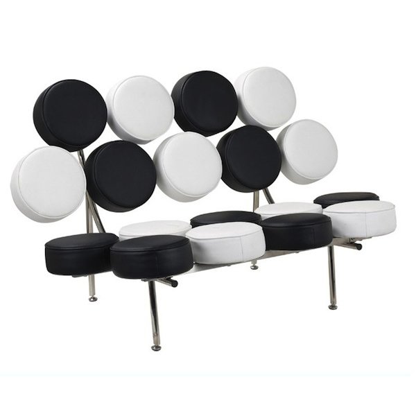 Диван Nelson Marshmallow Sofa Черный Мульти Белый Красный Черно-белый Зеленый Диван Nelson Marshmallow Sofa Черный Мульти Белый Красный Черно-белый Зеленый в Брянске | Loft Concept