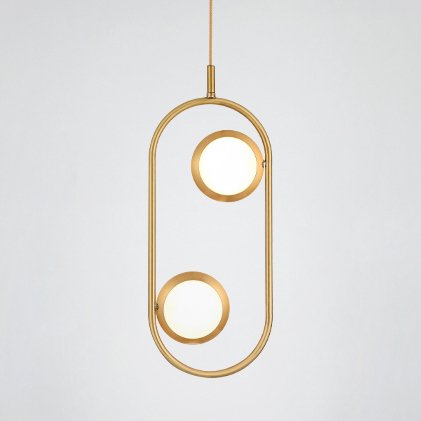 Светильник HOOP LED Two Золотой Светильник HOOP LED Two Золотой в Брянске | Loft Concept