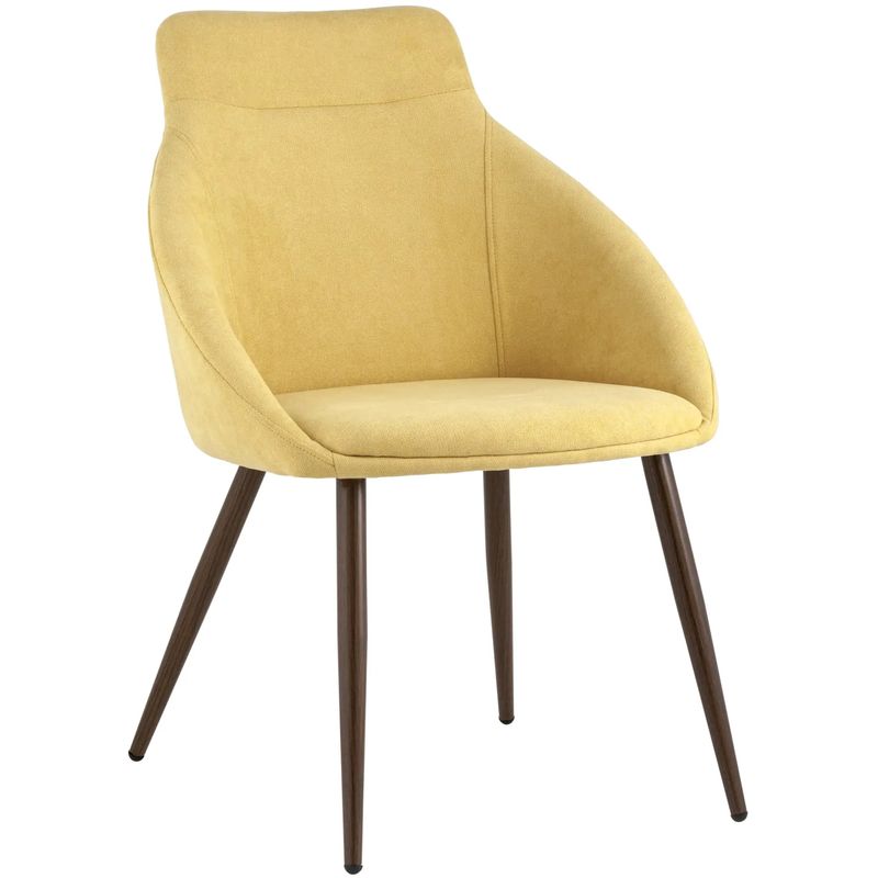 Стул Queenie Chair Желтый Цвет Желтый Коричневый в Брянске | Loft Concept 