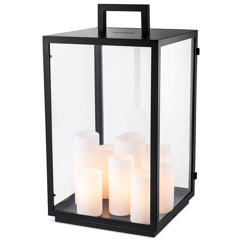 Настольная лампа Eichholtz Table Lamp Debonair Черный Белый Прозрачный Настольная лампа Eichholtz Table Lamp Debonair Черный Белый Прозрачный в Брянске | Loft Concept