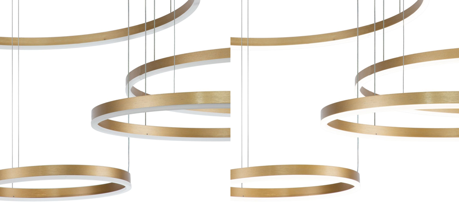 Подвесной светильник Neo Circles Gold Подвесной светильник Neo Circles Gold - Loft-Concept в Брянске