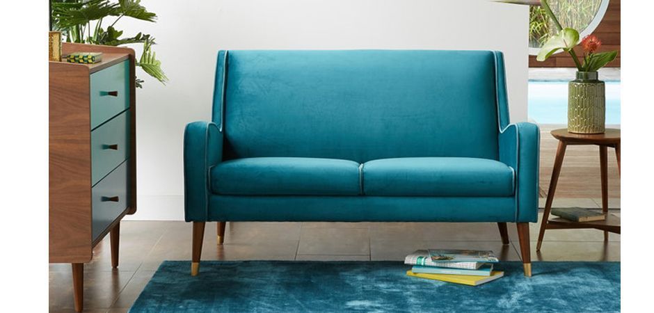 Диван Classic Furniture синий Диван Classic Furniture синий - Loft-Concept в Брянске