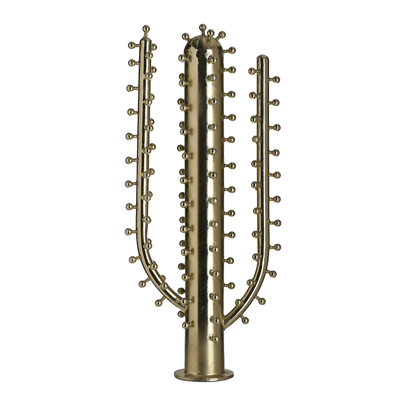 Статуэтка Metal Cactus 46 Золотой Статуэтка Metal Cactus 46 Золотой в Брянске | Loft Concept