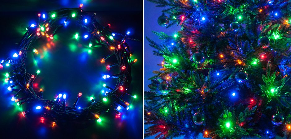 Интерьерная Гирлянда Цветные диоды - Loft-Concept в Брянске