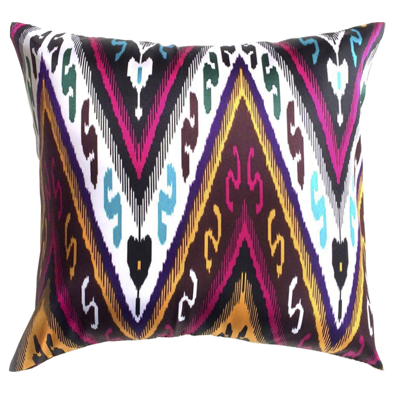 Подушка Bright Ikat I Мульти Подушка Bright Ikat I Мульти в Брянске | Loft Concept