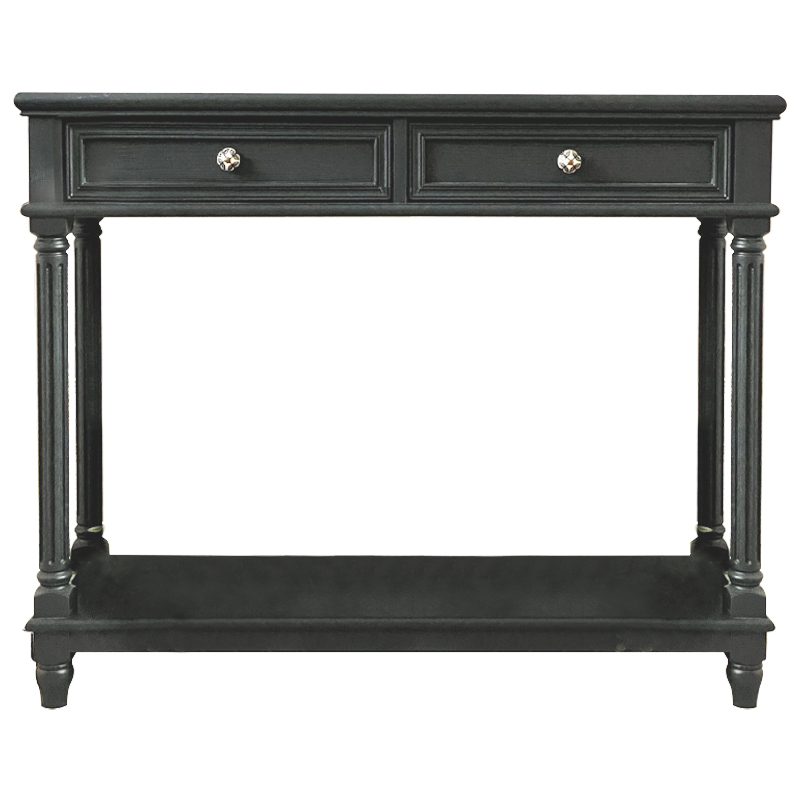 Консоль Noah Wood Console Дерево Темно-Серый Консоль Noah Wood Console Дерево Темно-Серый в Брянске | Loft Concept