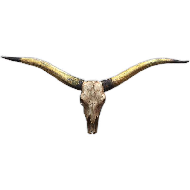 Аксессуар на стену Bull Skull beige Бежевый Аксессуар на стену Bull Skull beige Бежевый в Брянске | Loft Concept