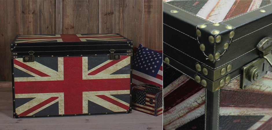 Сундук Union Jack Сундук Union Jack - Loft-Concept в Брянске