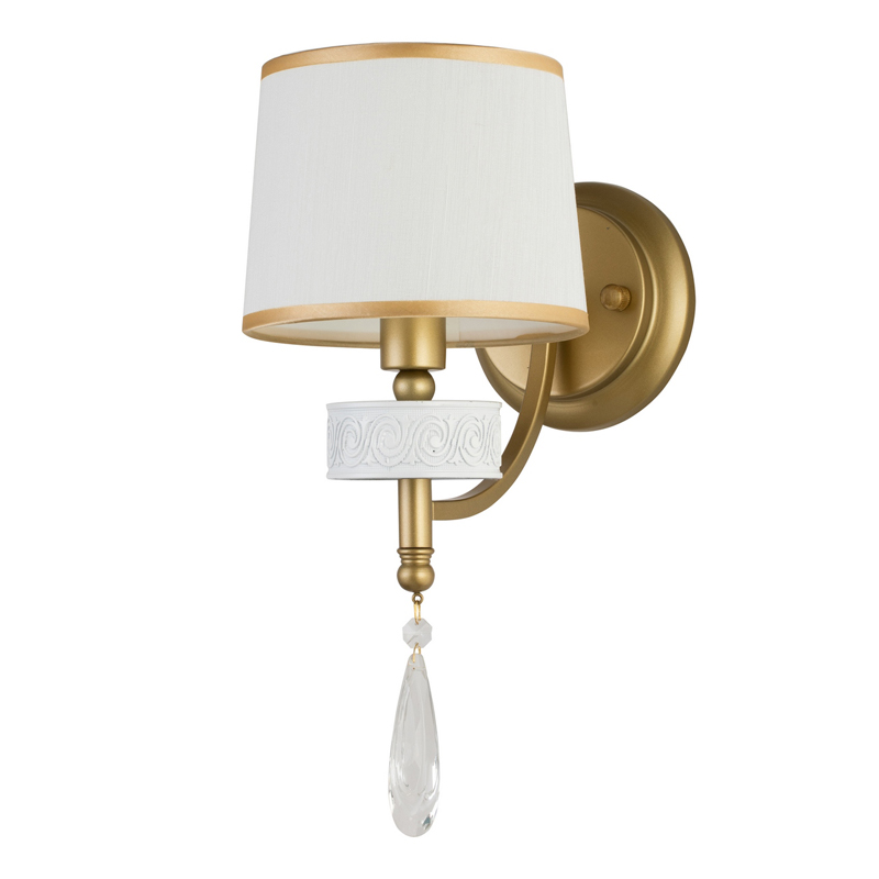 Бра Dayodore Sconce Золотой Белый Прозрачный Бра Dayodore Sconce Золотой Белый Прозрачный в Брянске | Loft Concept