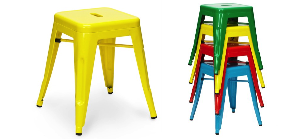Кухонный стул Tolix Kitchen Stool 45 - Loft-Concept в Брянске