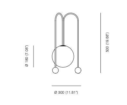 Настольная лампа Michael Anastassiades Fontana Amorosa Bell Настольная лампа Michael Anastassiades Fontana Amorosa Bell в Брянске