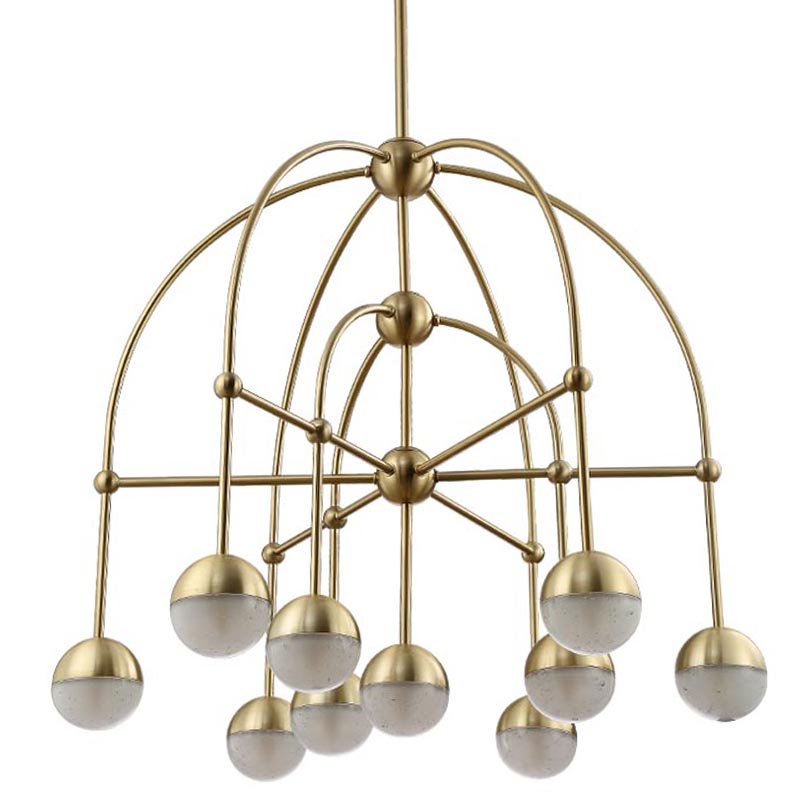 Люстра Heidy Bronze Chandelier 10 Бронза Люстра Heidy Bronze Chandelier 10 Бронза в Брянске | Loft Concept