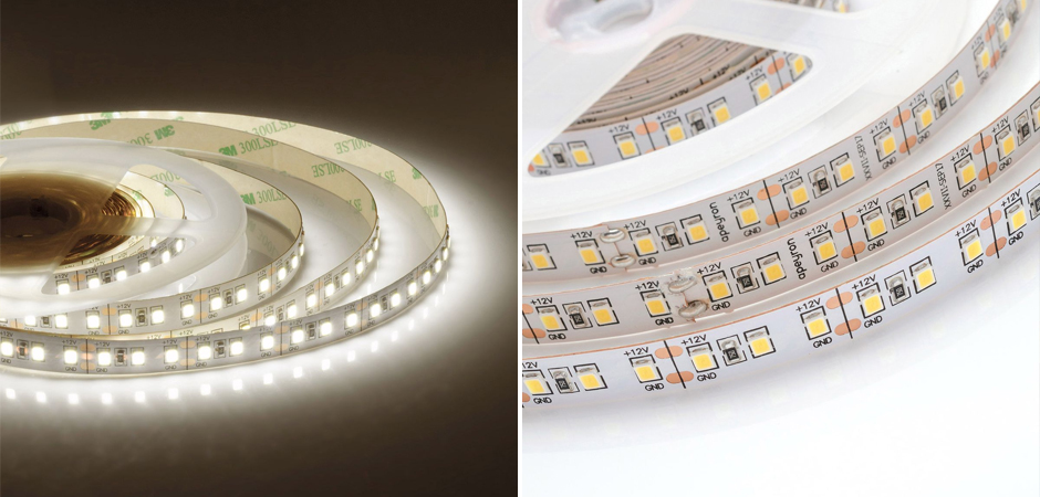 Светодиодная лента 14,4W/m 120LED/m 2835SMD теплый белый Светодиодная лента 14,4W/m 120LED/m 2835SMD теплый белый - Loft-Concept в Брянске