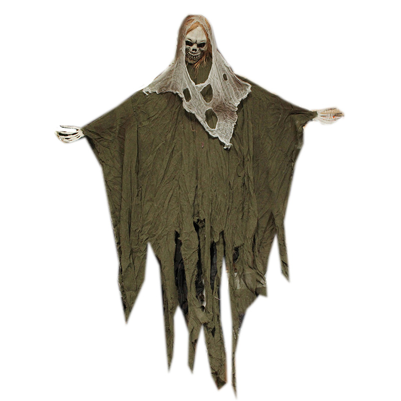 Аксессуар для Хэллоуина Scary Ghost Белый Зеленый Коричневый Аксессуар для Хэллоуина Scary Ghost Белый Зеленый Коричневый в Брянске | Loft Concept